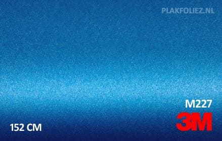 3M 2080 M227 Matte Blue Metallic plakfolie