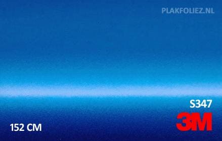 3M 2080 S347 Satin Perfect Blue plakfolie