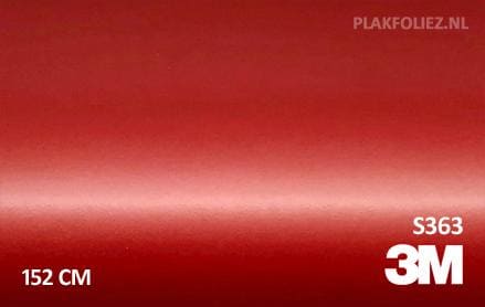 3M 2080 S363 Satin Smoldering Red plakfolie