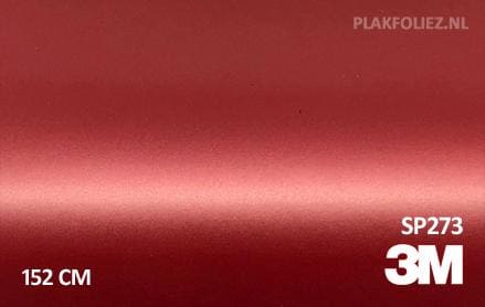 3M 2080 SP273 Satin Vampire Red plakfolie