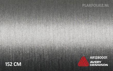 Avery SWF Brushed Steel plakfolie