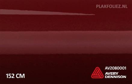 Avery SWF Gloss Burgundy plakfolie