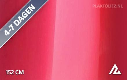 18 mtr Gloss Metallic Cherry Red 3068 plakfolie