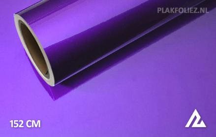 Glans metallic paars plakfolie