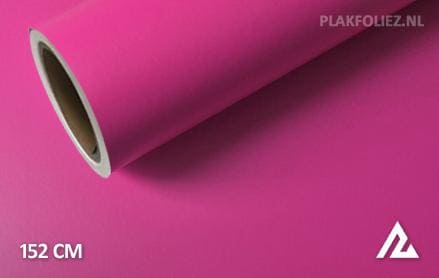 Mat fuchsia plakfolie