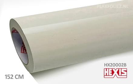 Hexis HX20002B Lapland White Gloss plakfolie