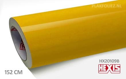 Hexis HX20109B Sun Yellow Gloss plakfolie