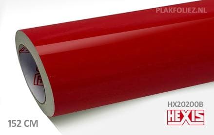 Hexis HX20200B Blood Red Gloss plakfolie