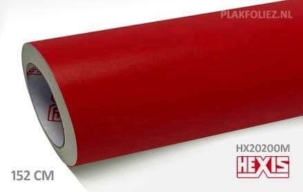 Hexis HX20200M Blood Red Matt plakfolie