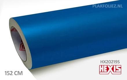 Hexis HX20219S Ara Blue Metallic Satin plakfolie