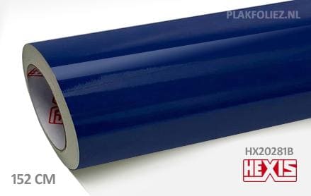 Hexis HX20281B Night Blue Gloss plakfolie