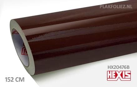 Hexis HX20476B Brown Gloss plakfolie