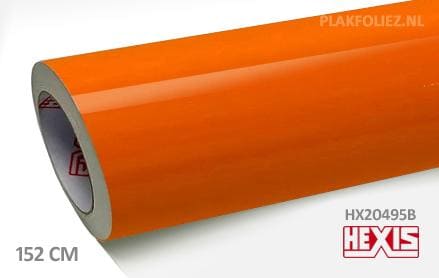 Hexis HX20495B Urban Orange Gloss plakfolie