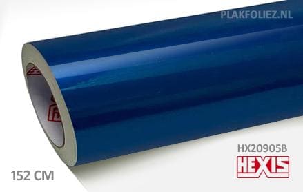 Hexis HX20905B Night Blue Metal Gloss plakfolie