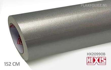 Hexis HX20990B Meteorite Grey Metal Gloss plakfolie