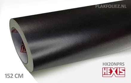 Hexis HX20NPRS Deep Black Satin plakfolie