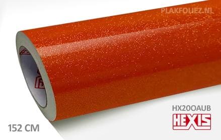 Hexis HX20OAUB Aurora Orange Gloss plakfolie