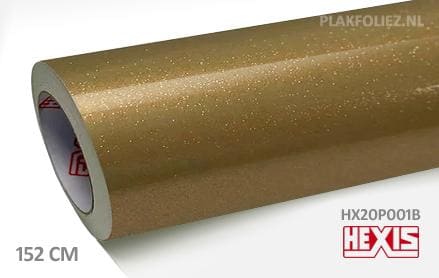 Hexis HX20P001B Zeus Gold Gloss plakfolie