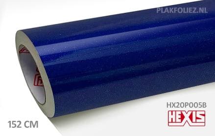 Hexis HX20P005B Triton Blue Gloss plakfolie