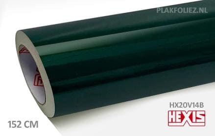 Hexis HX20V14B Sherwood Green Gloss plakfolie