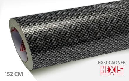 Hexis HX30CAONEB Carbon One Gloss plakfolie