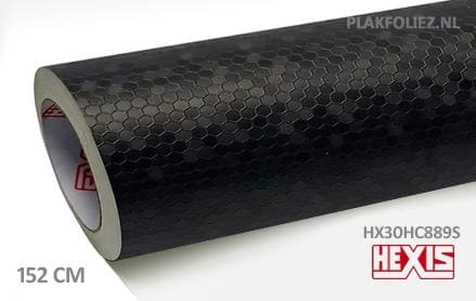 Hexis HX30HC889S Honey Comb Black plakfolie