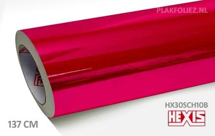 Hexis HX30SCH10B Super Chrome Pink Gloss plakfolie