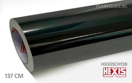 Hexis HX30SCH13B Super Chrome Black Gloss plakfolie